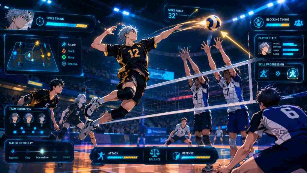 The Spike Volleyball Story intermediate gameplay guide.